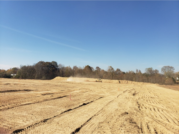 clearing land