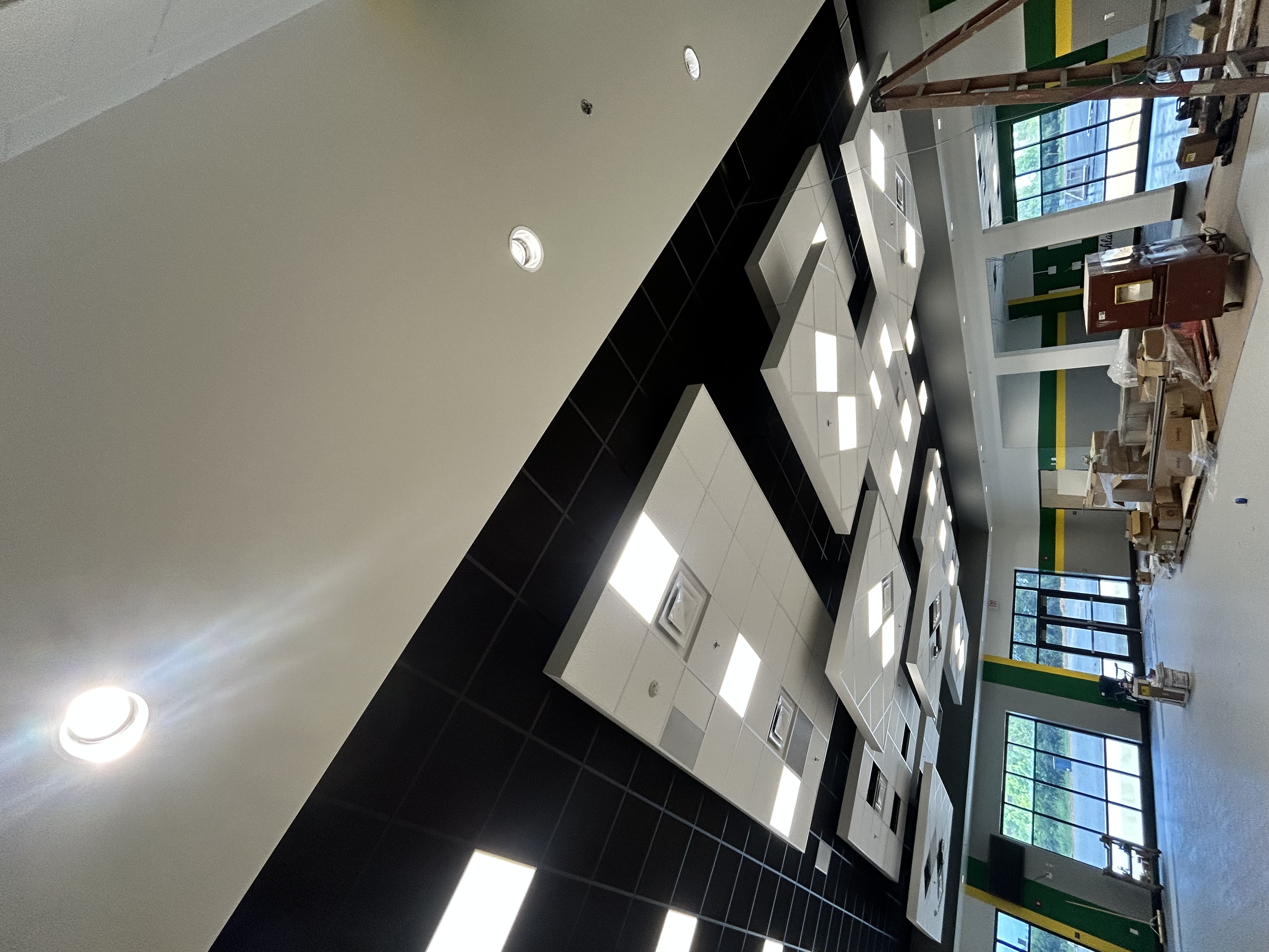 cafeteria ceiling
