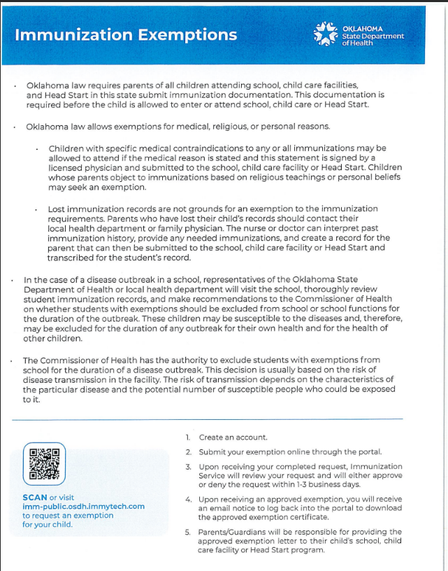 Immunization Exemptions