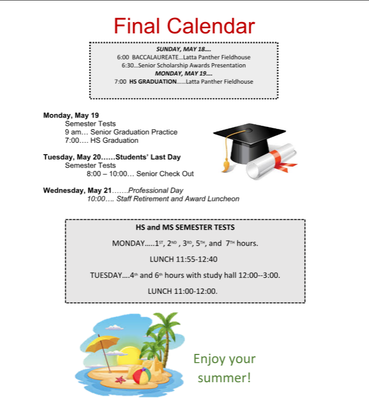 Weekly Calendar