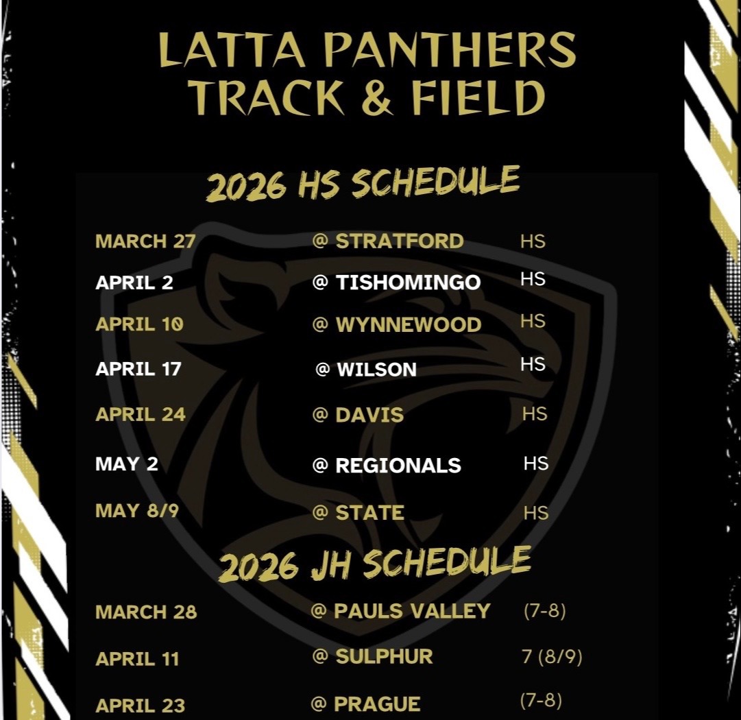track & field schedule