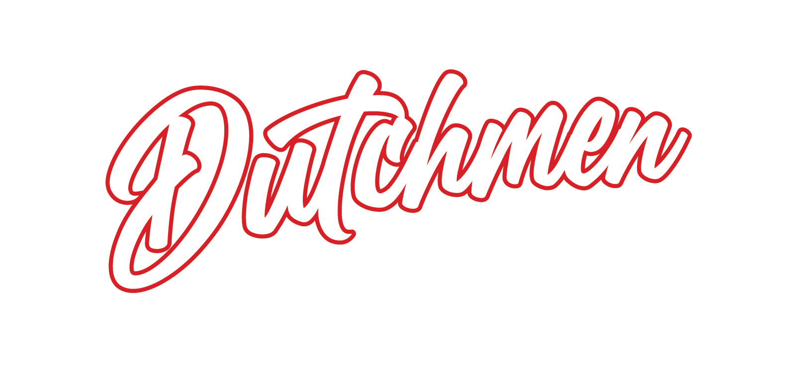 White and Red Dutchmen Logo