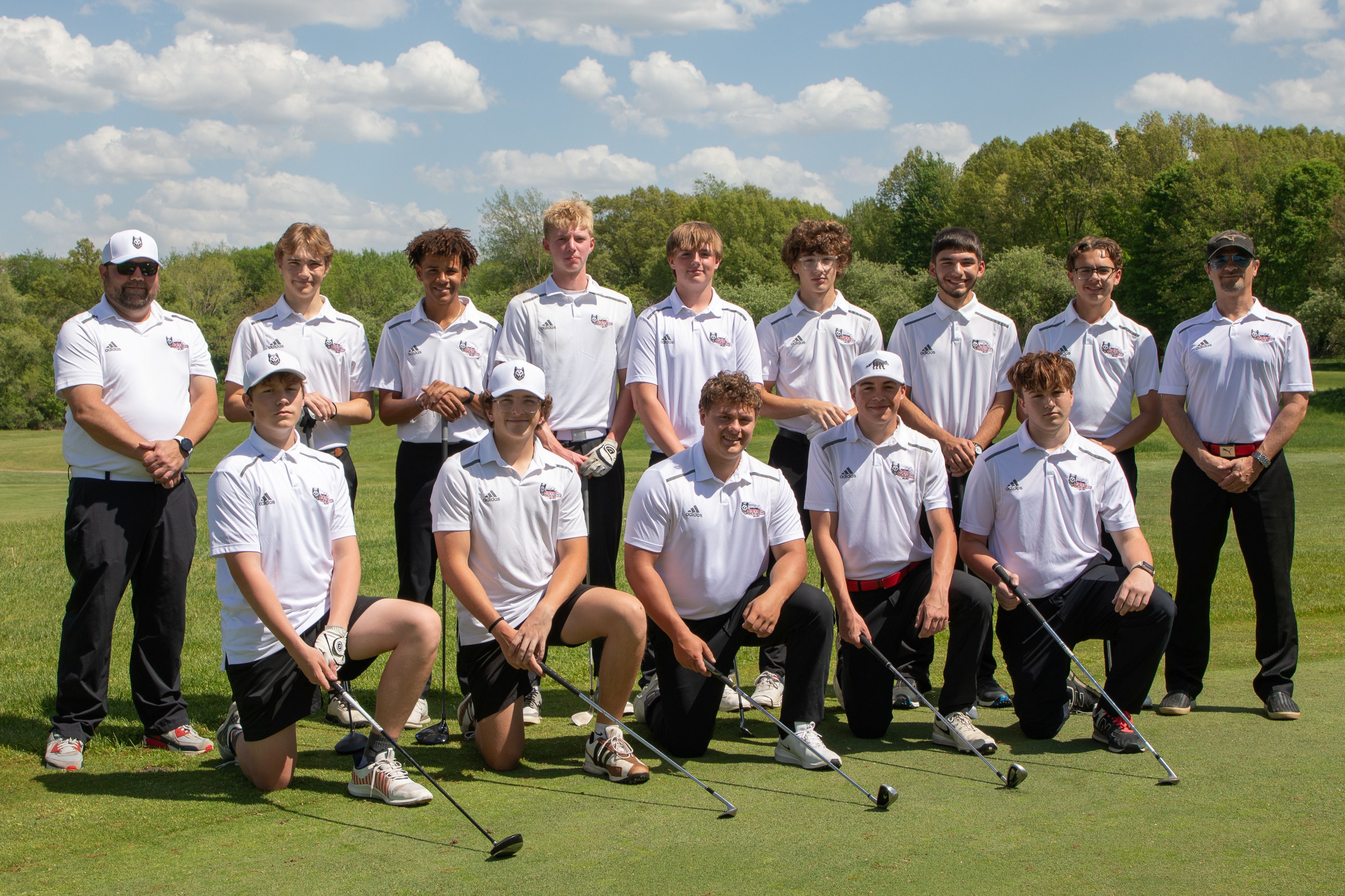 Golf team photo