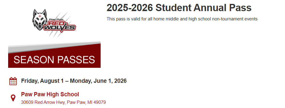 WC Student Pass
