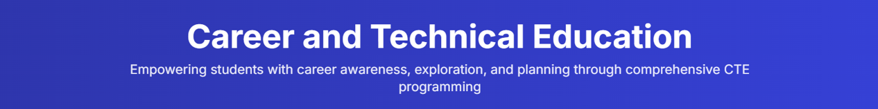 Career and Technical Education Banner
