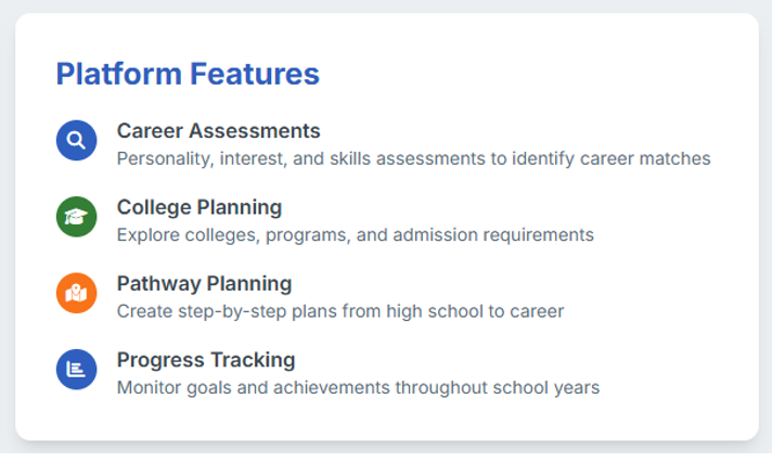 Xello Platform Features