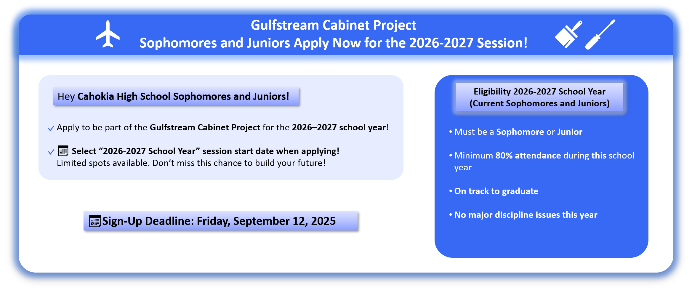Gulfsteam Cabinet Project 2026-2027 Sign Up