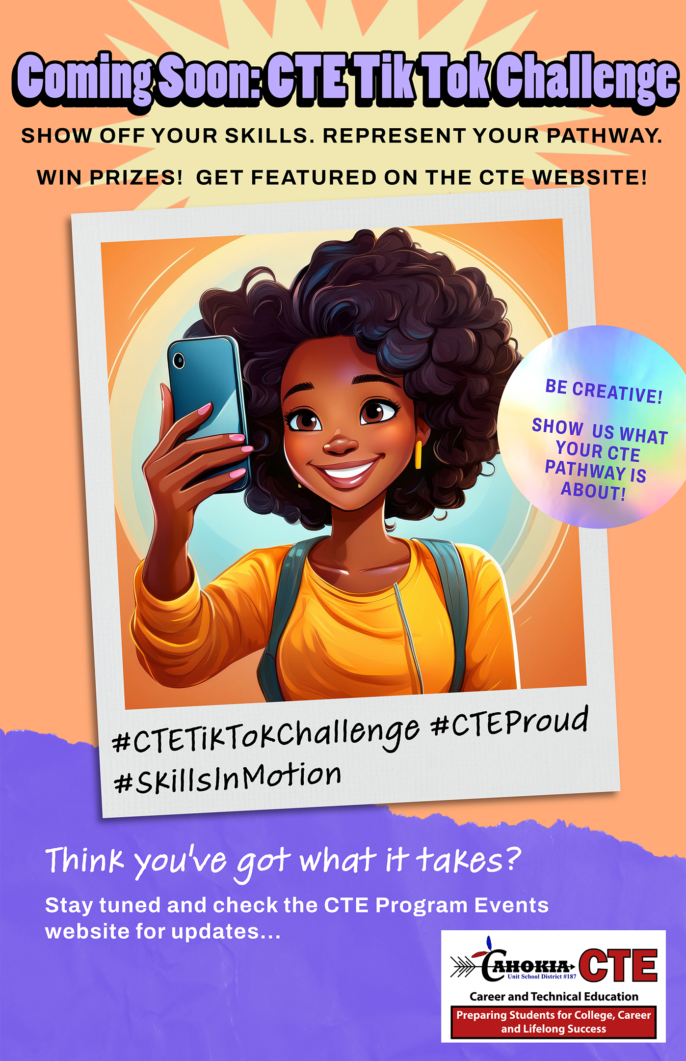 TikTok Challenge Poster
