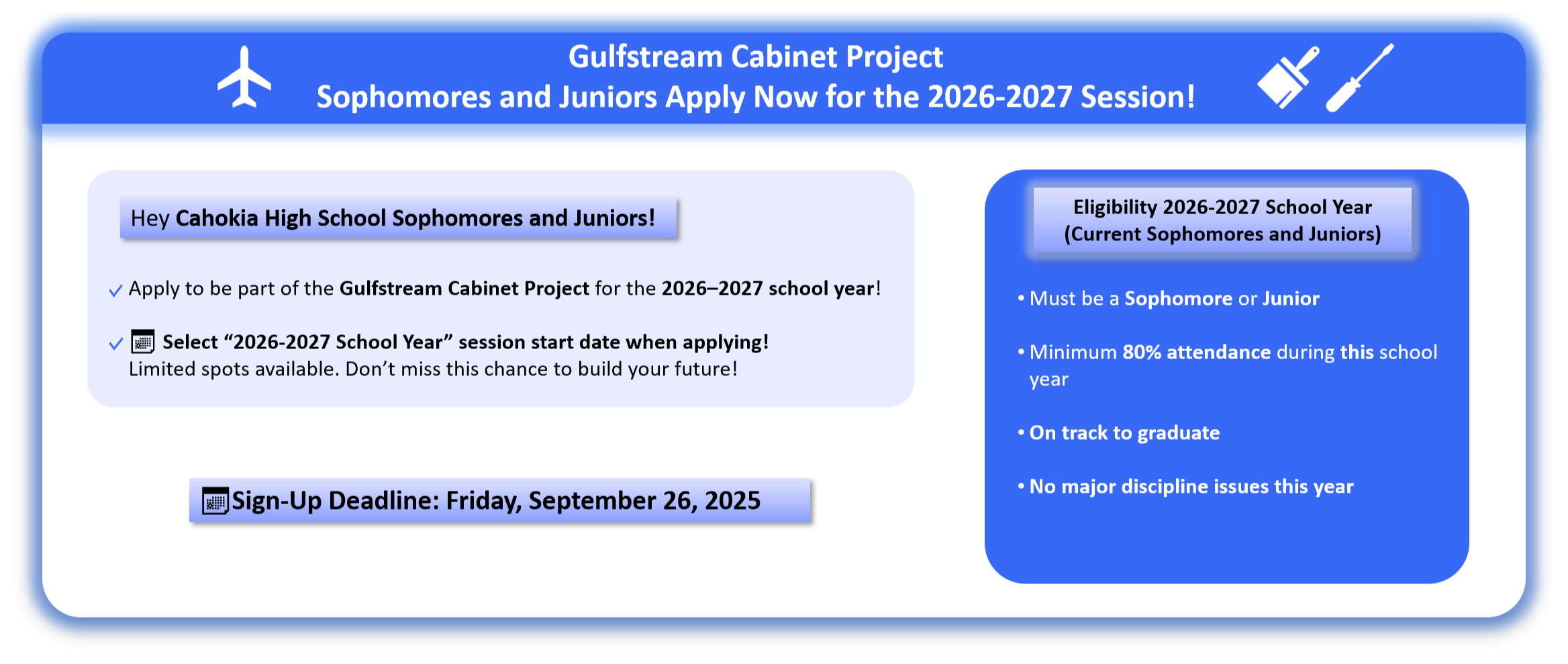Gulfsteam Cabinet Project 2026-2027 Sign Up