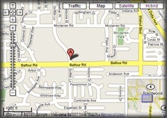 Brentwood Elementary Map image link. Once you click on the image you will be redirected to the map in google maps