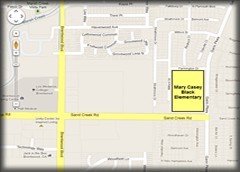 Mary Casey Black Elementary Map. When you select the image you will be redirected to the map on google