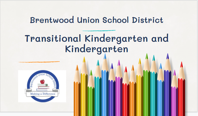 brentwood union transitional kindergarten