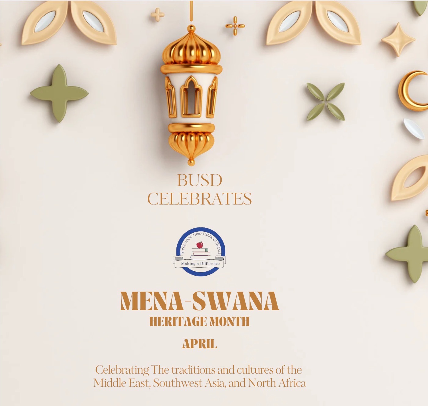 april middle east, southwest asia, and north african heritage