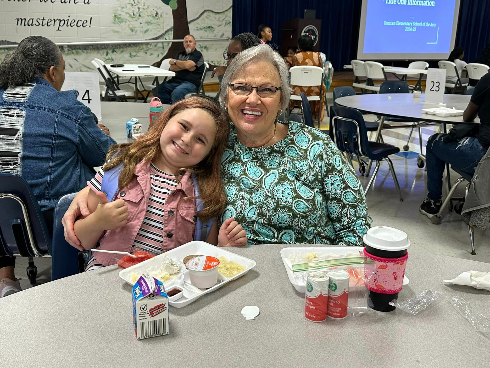 grandparents breakfast