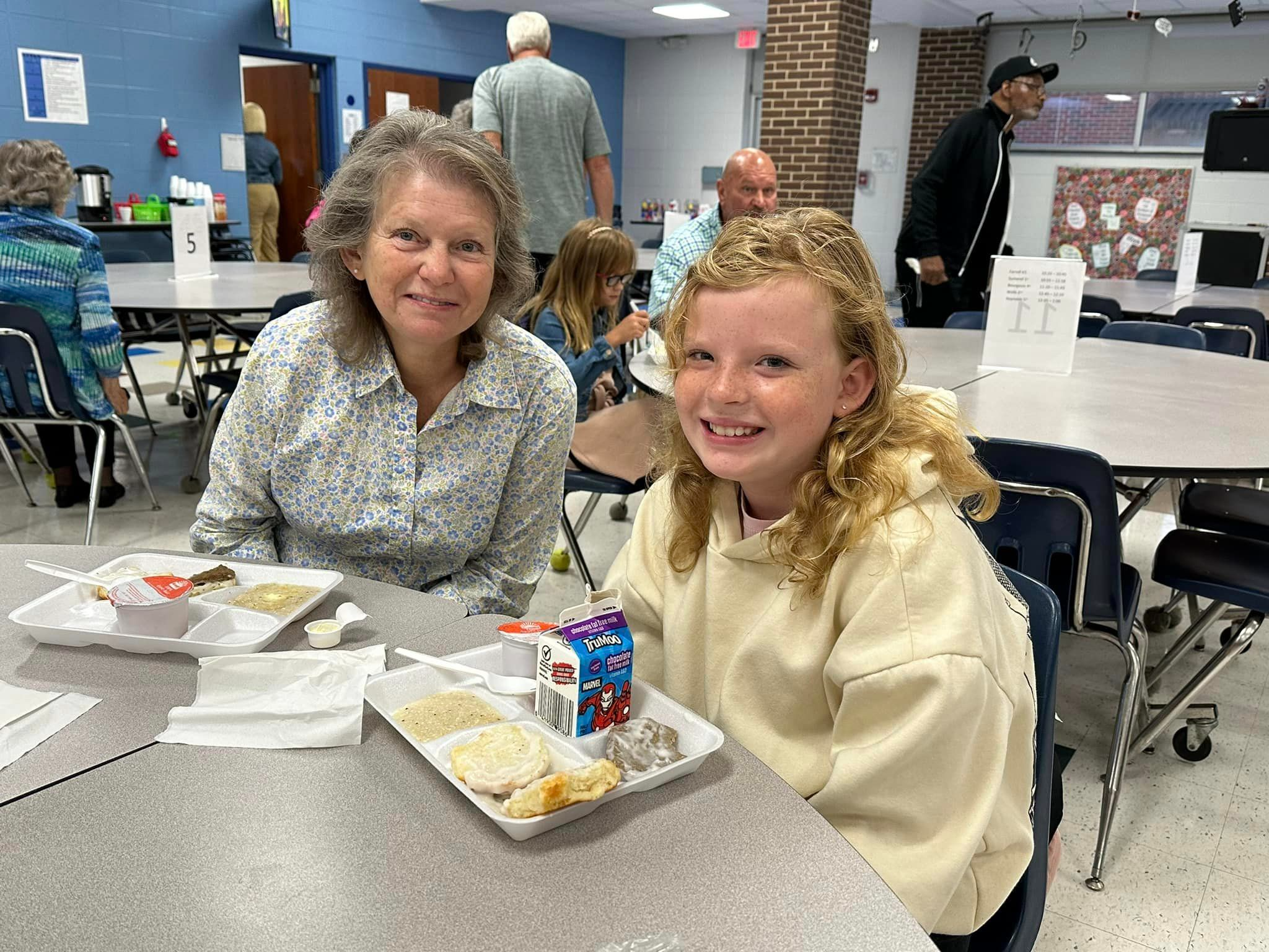 grandparents breakfast