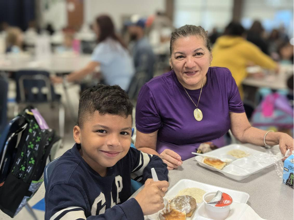 grandparents breakfast