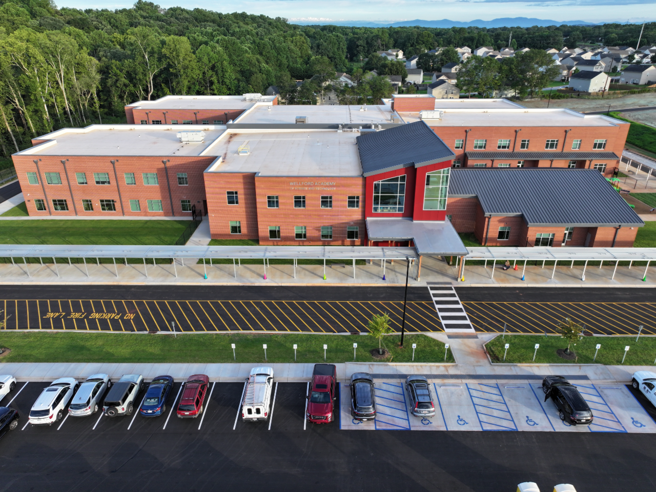 exterior of school