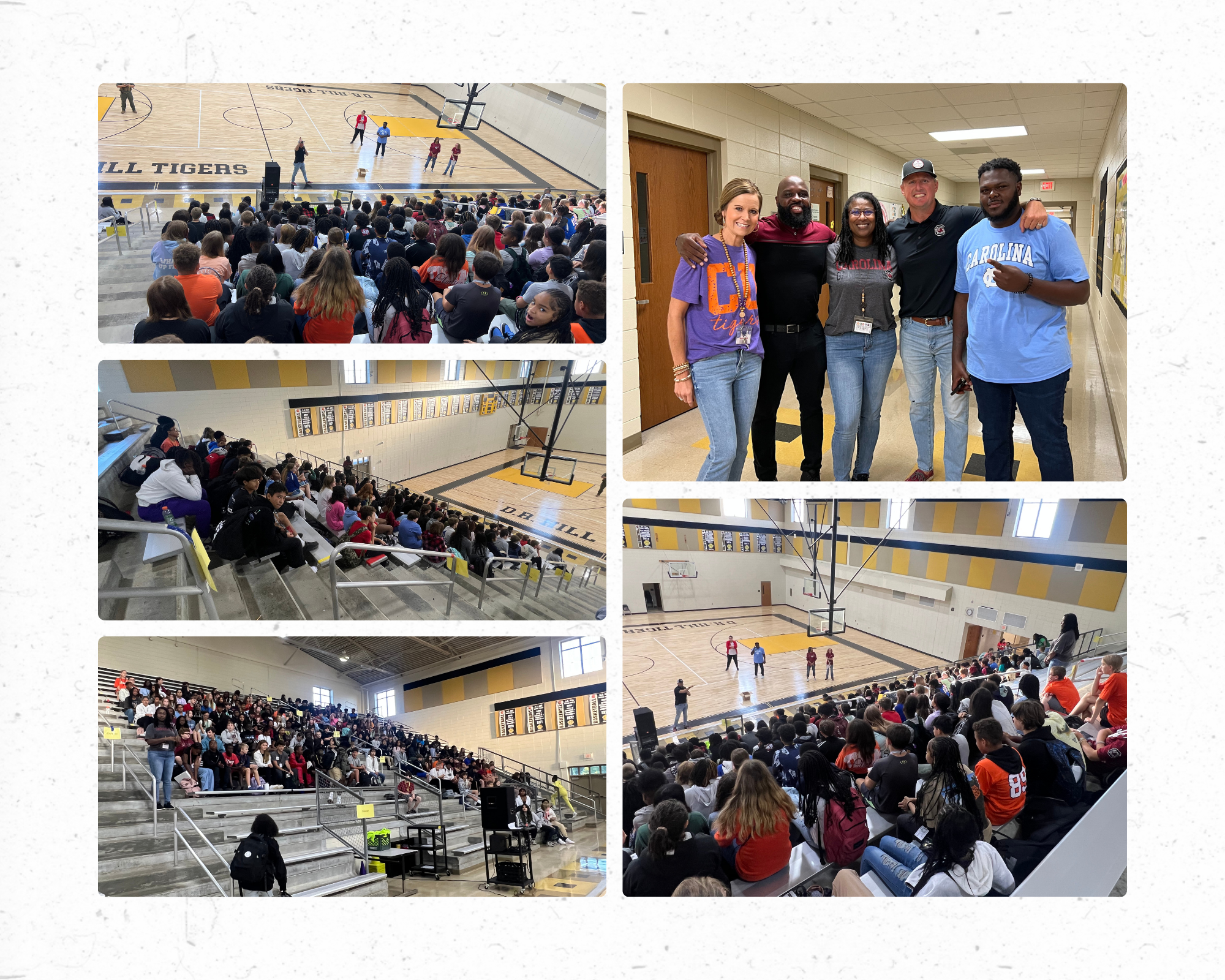 Photo collage of students at FCA