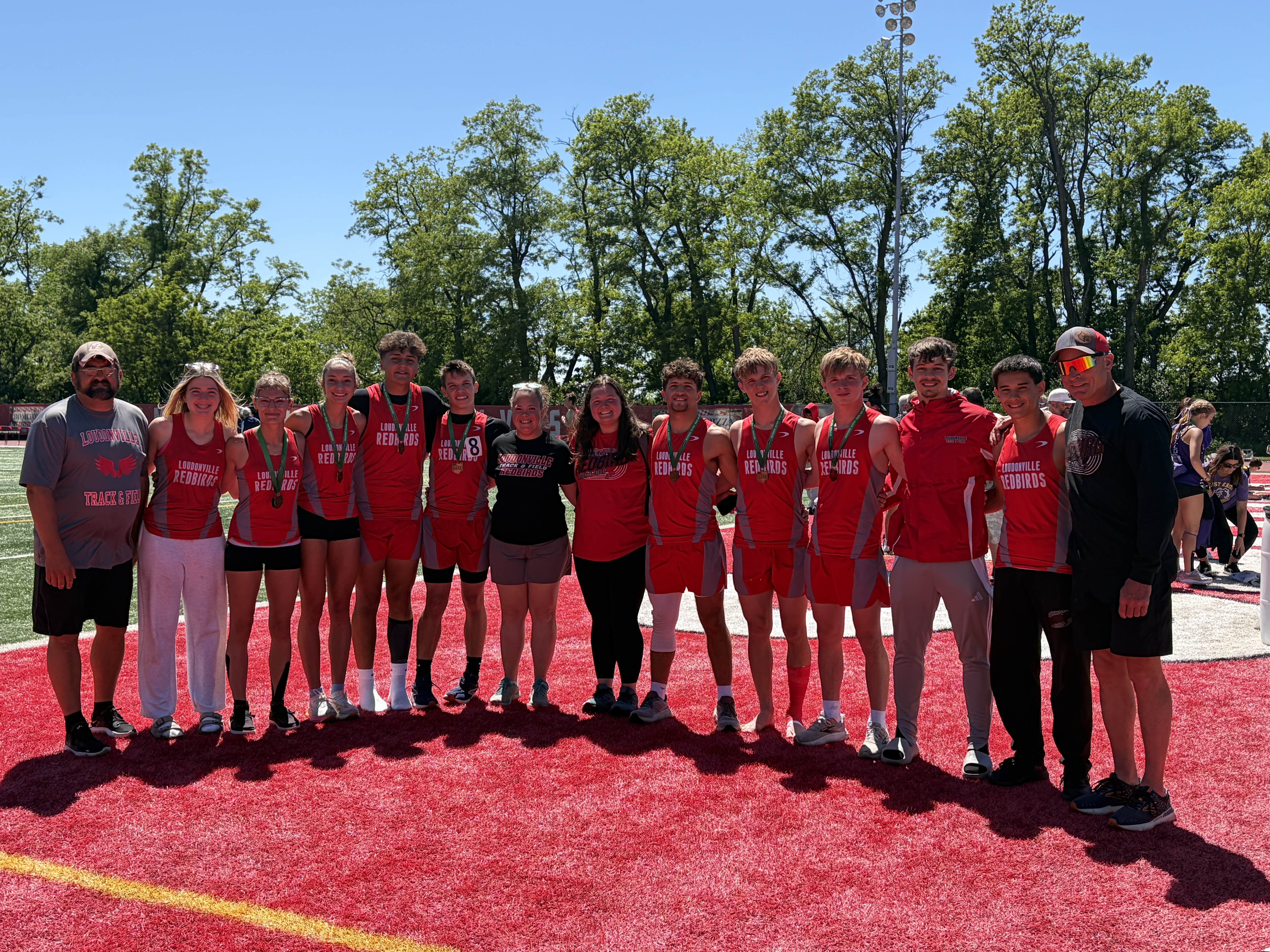 Track Athletes at Regionals