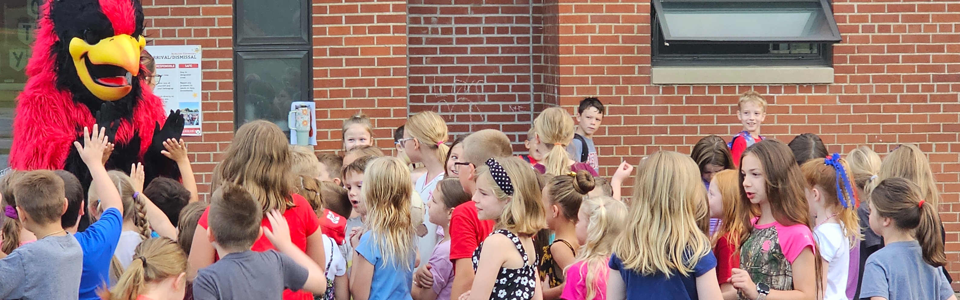 Tuffy Visits McMullen School