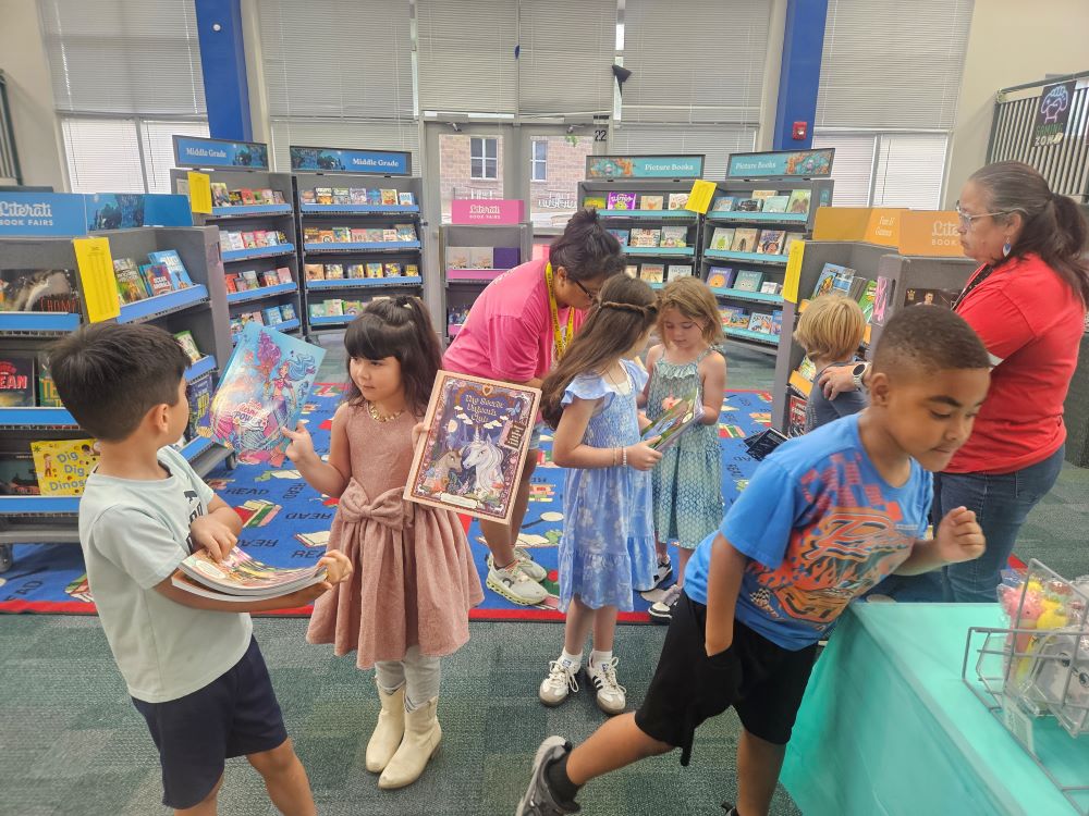 Book Fair in the Library