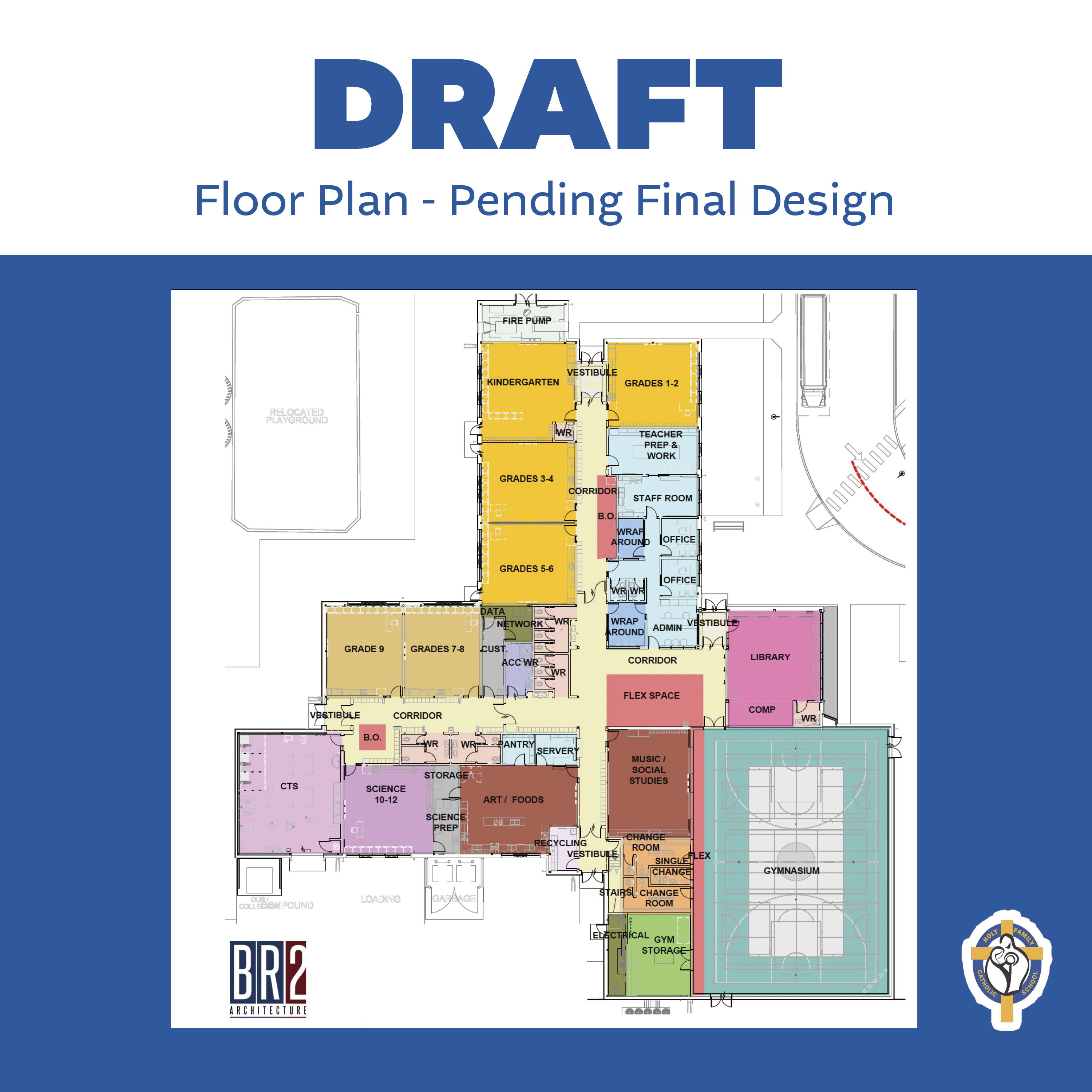 draft floor plan