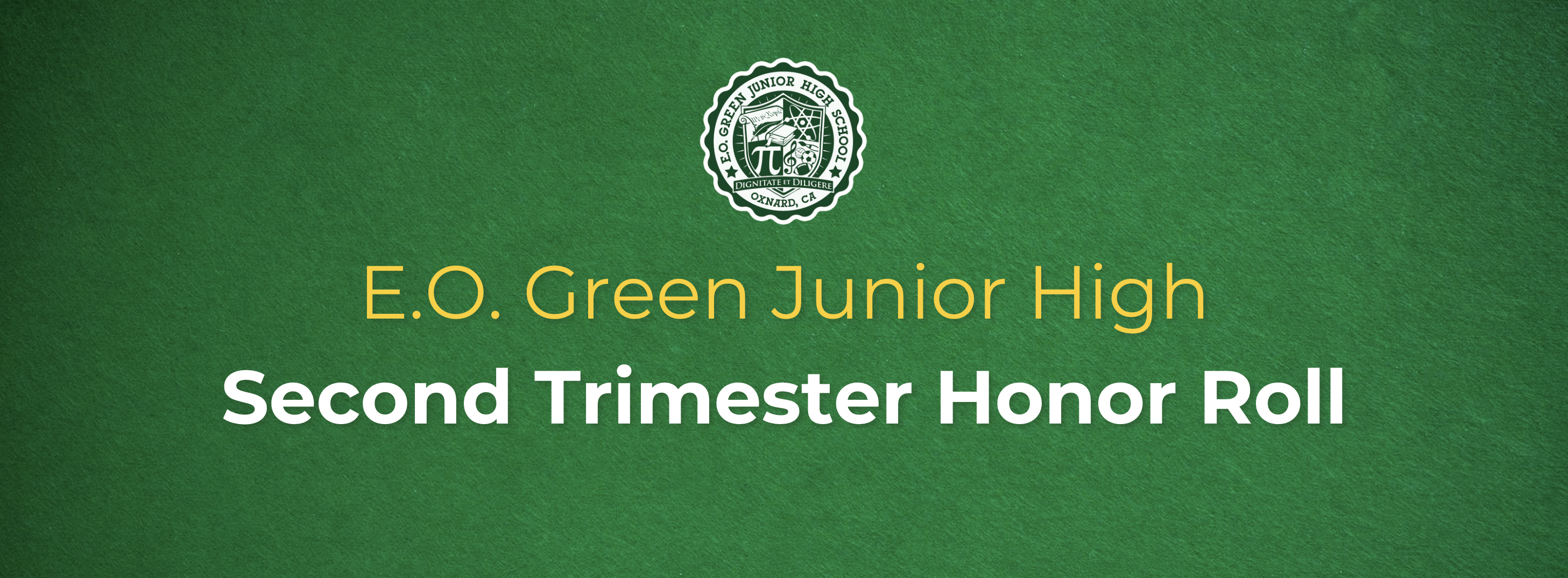 2nd trimester honor roll