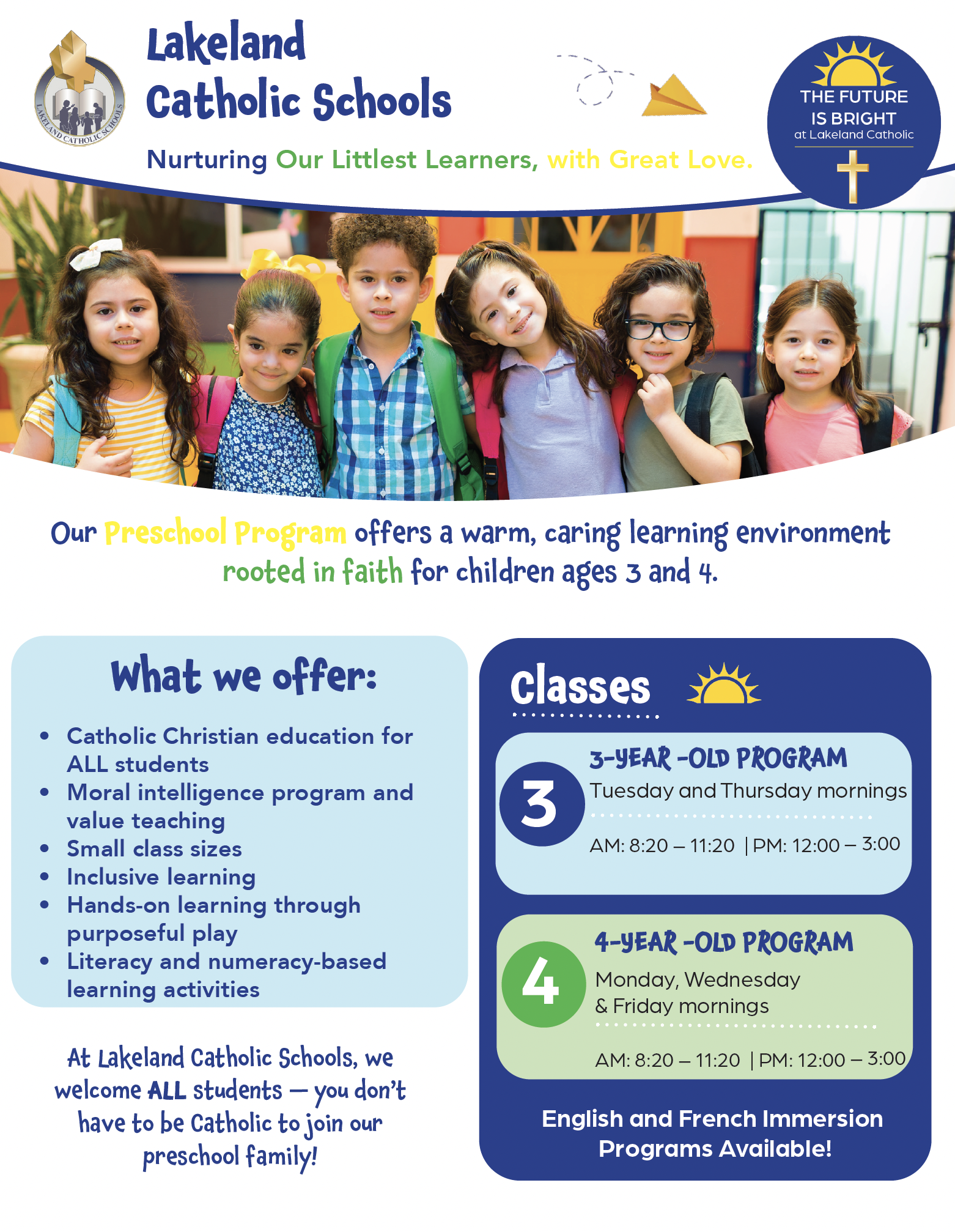 Preschool flier
