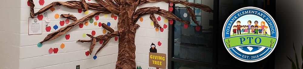 image of tree and logo for FBE PTO