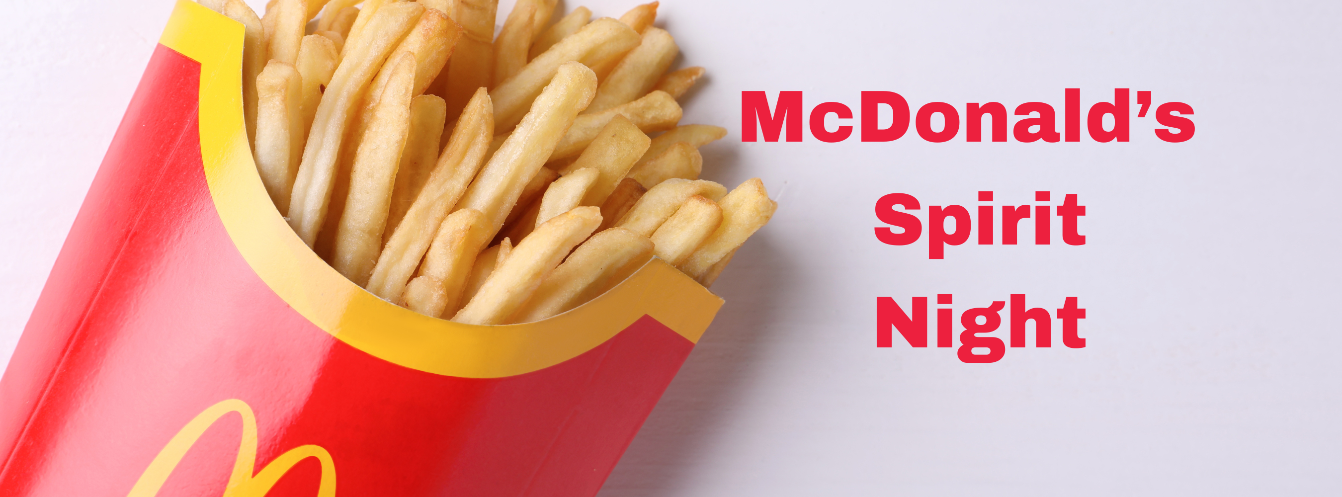 McDonald's Spirit Night