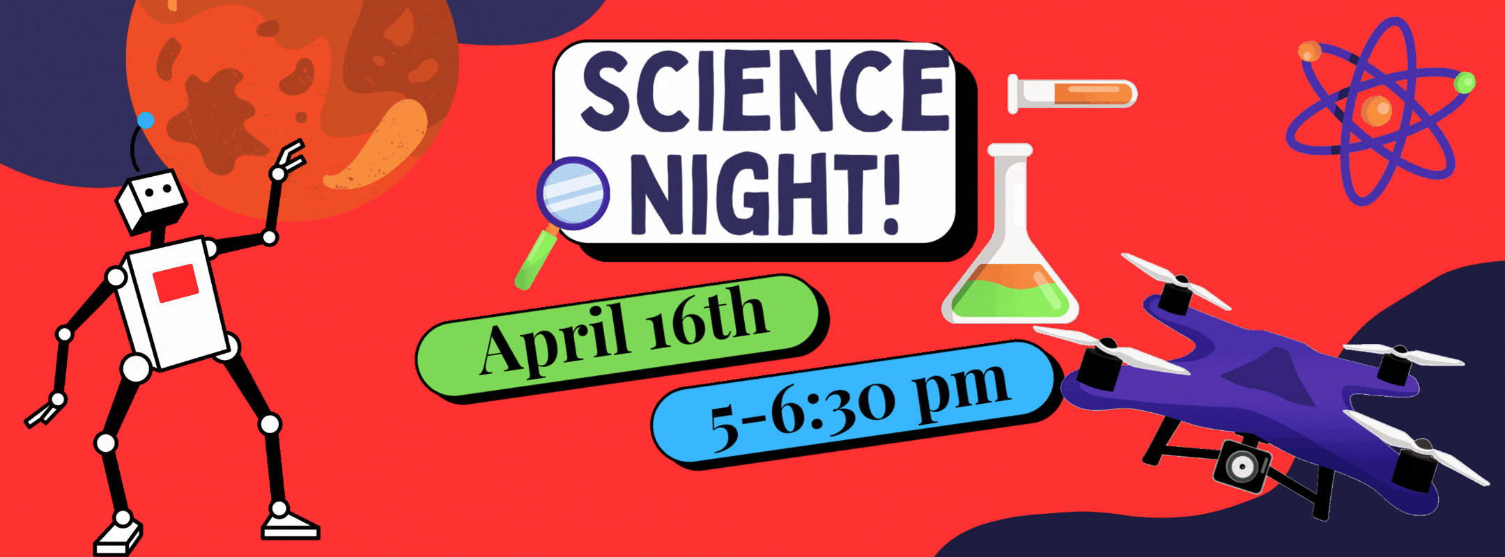 Science Night April 16th 5-6:30