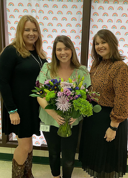 Molly Eppich with HBE administration
