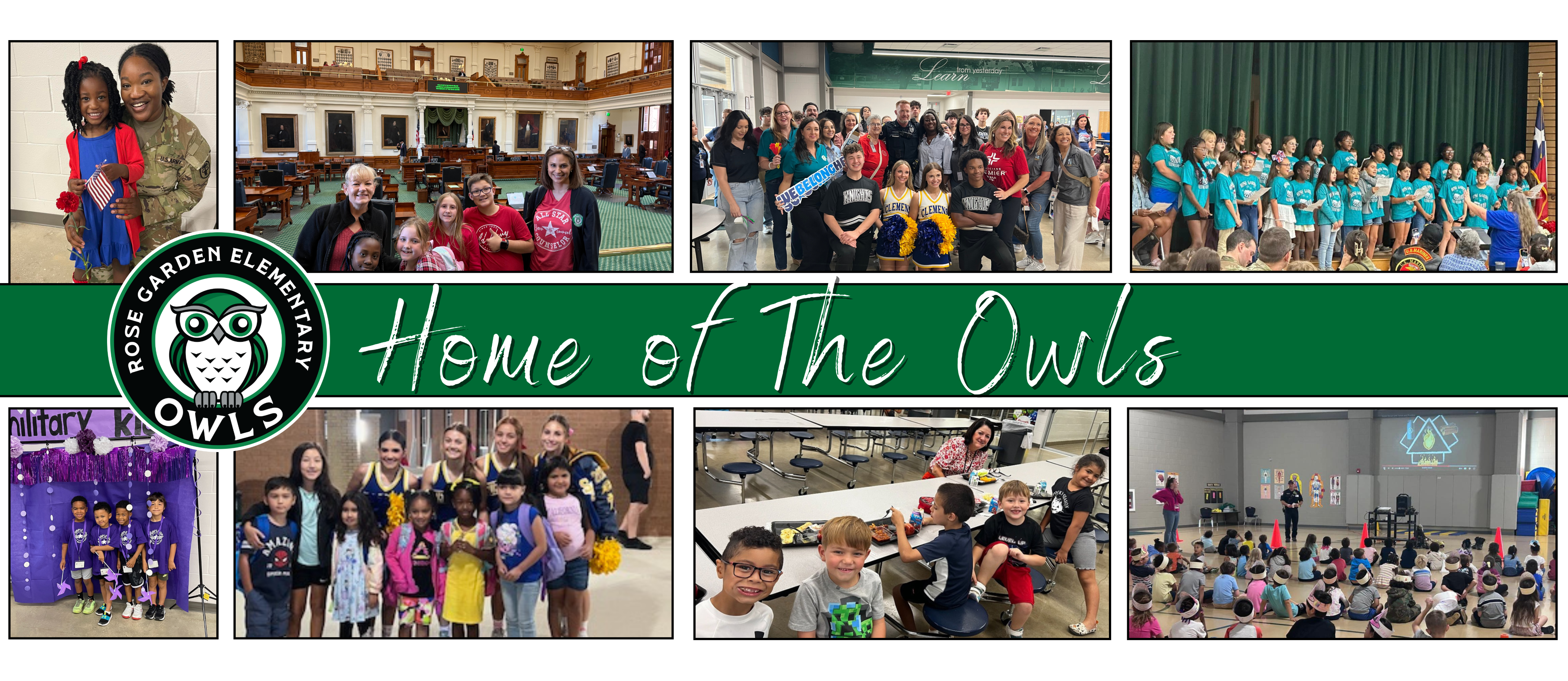 Rose Garden Elementary Campus Collage
