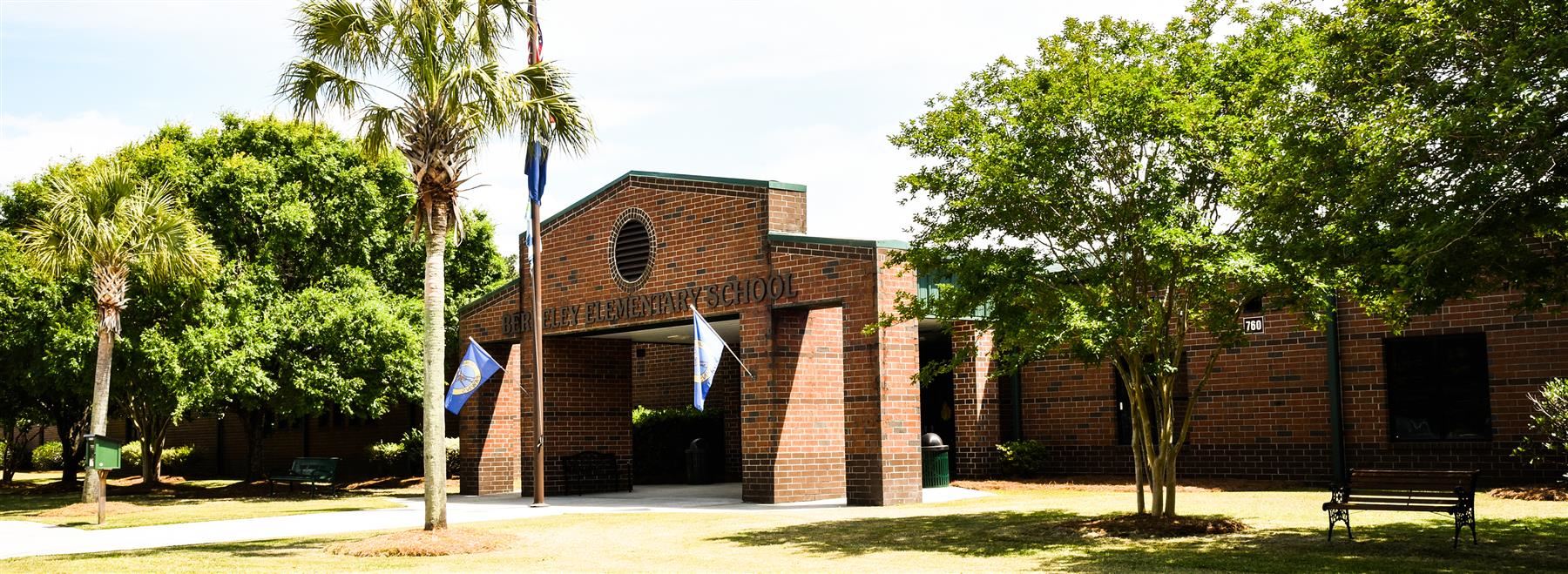 front of berkeley elementary from the side