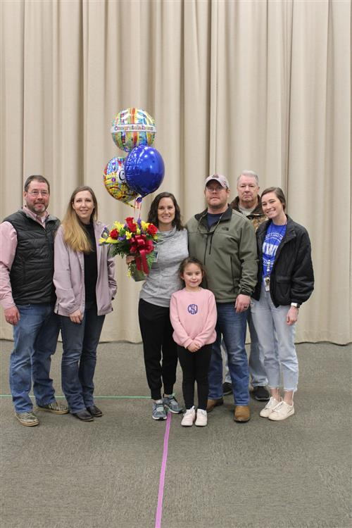 Sara Sweatman with family