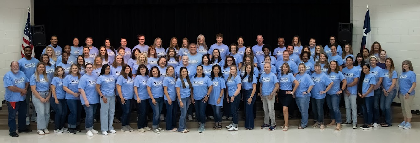 Jordan teachers & staff posing together