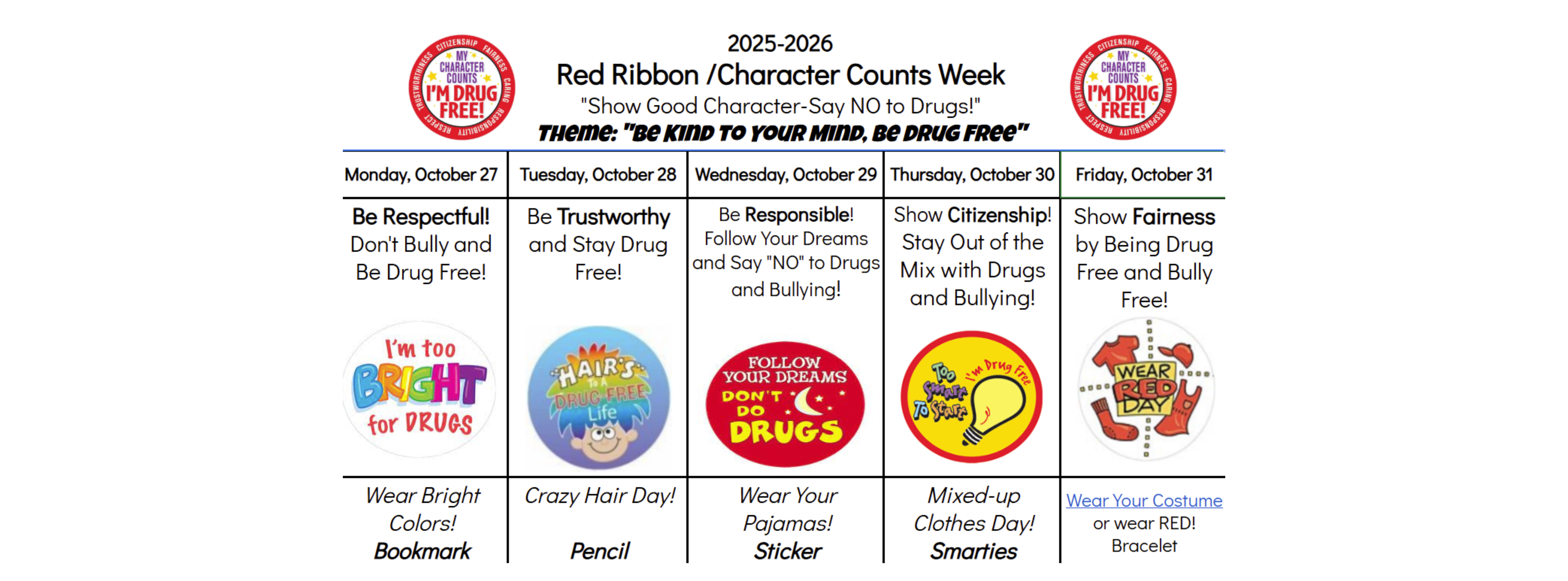 red ribbon week