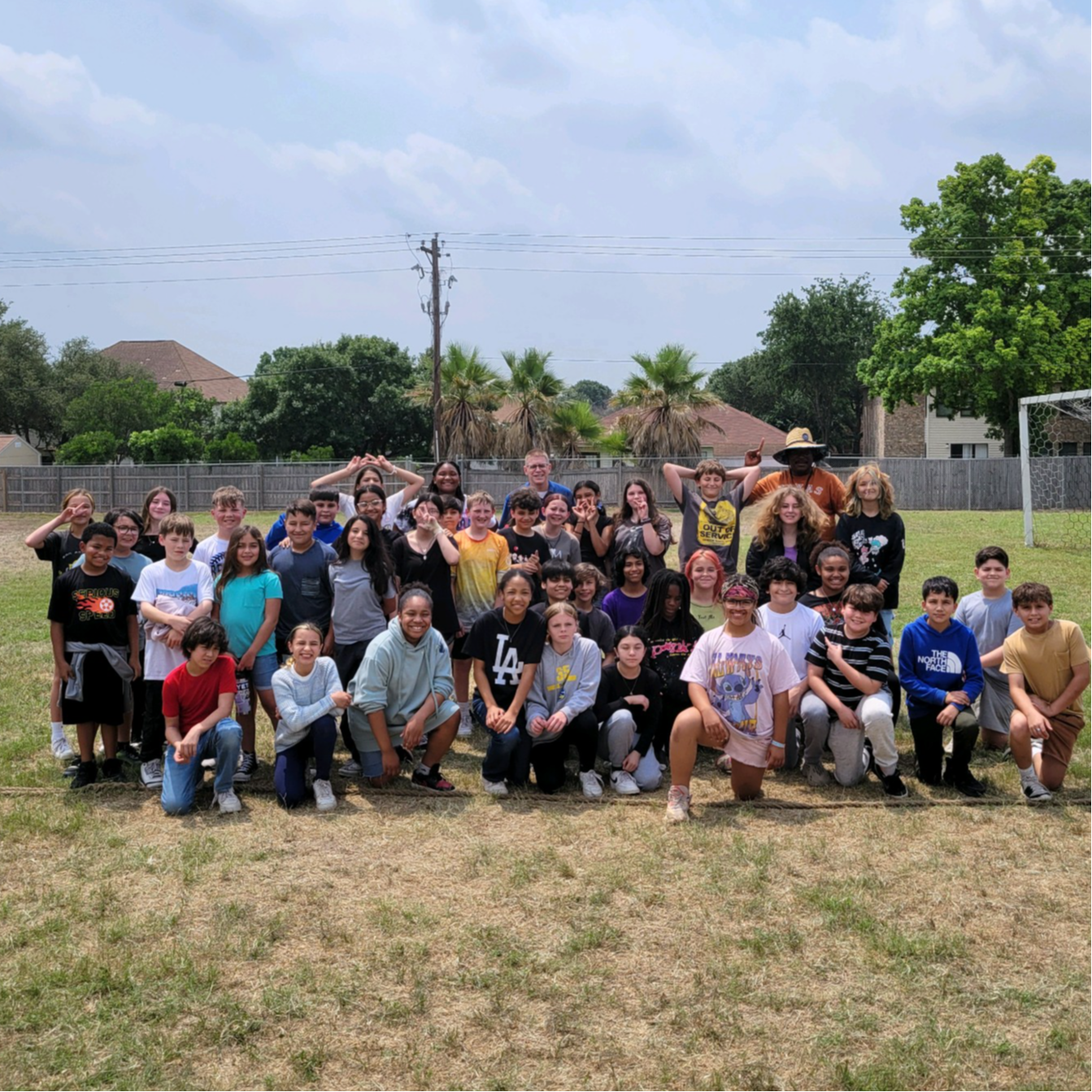 5th and 6th grade Tug O War 