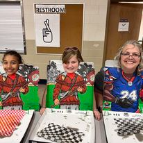 5th grade students with Mrs. Williams