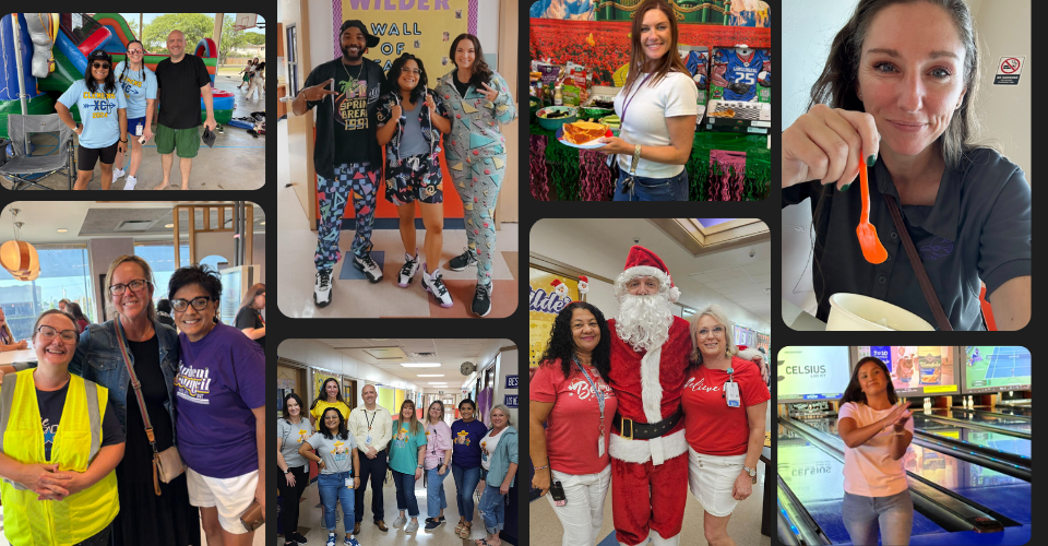 Wilder Intermediate Staff Picture Collage