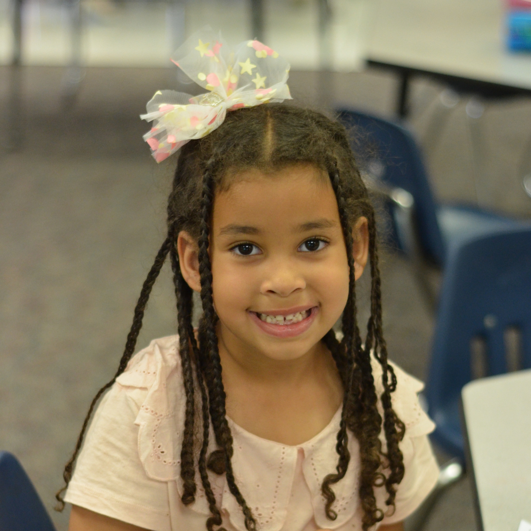 Student smiling