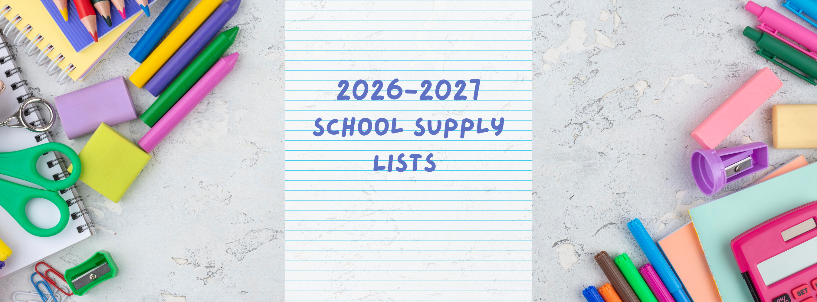 School Supplies 26-27