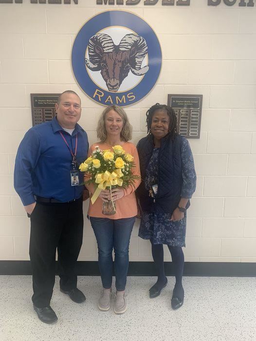 Teacher of the year Ms. Kimberly Protor