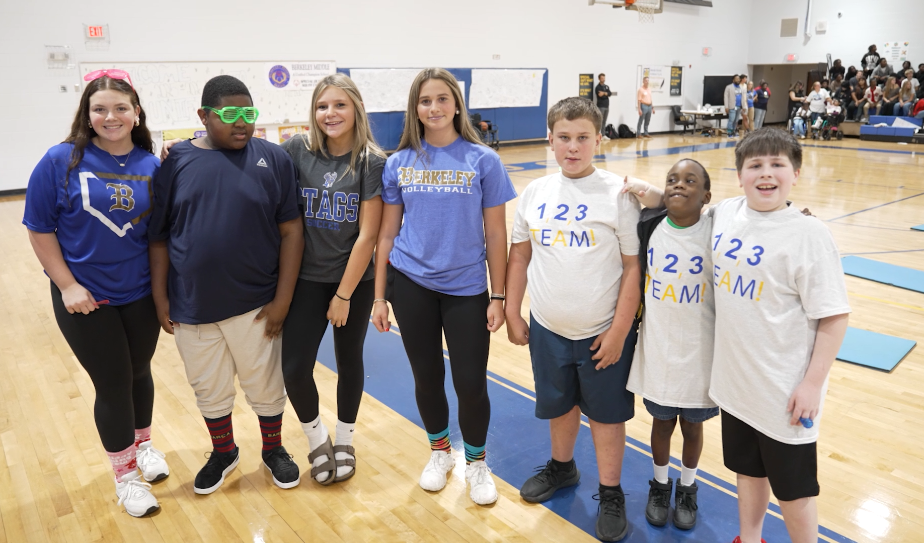 BMS students with unified students