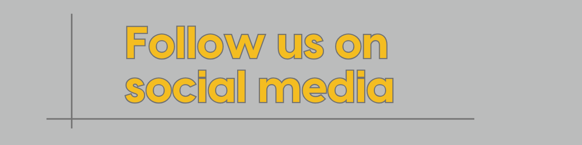 follow us on social media