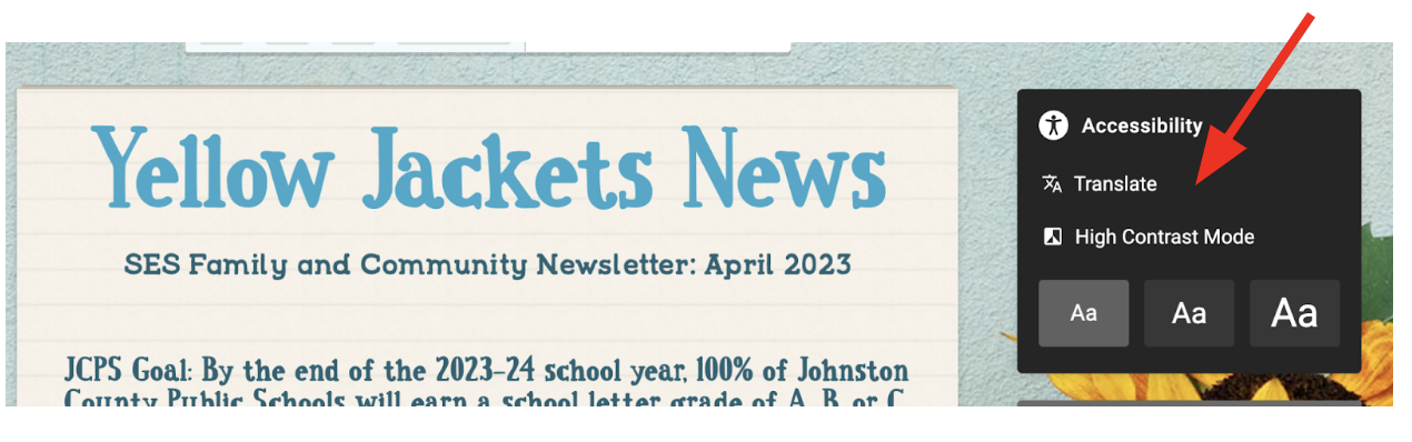 Yellow Jacket News; SES Family and Community Newsletter