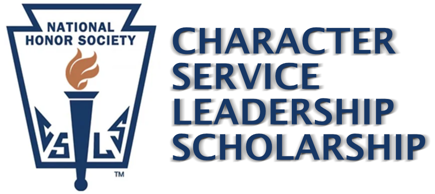 nhs logo featuring torch and words "national honor society: character, service, leadership, scholarhship"