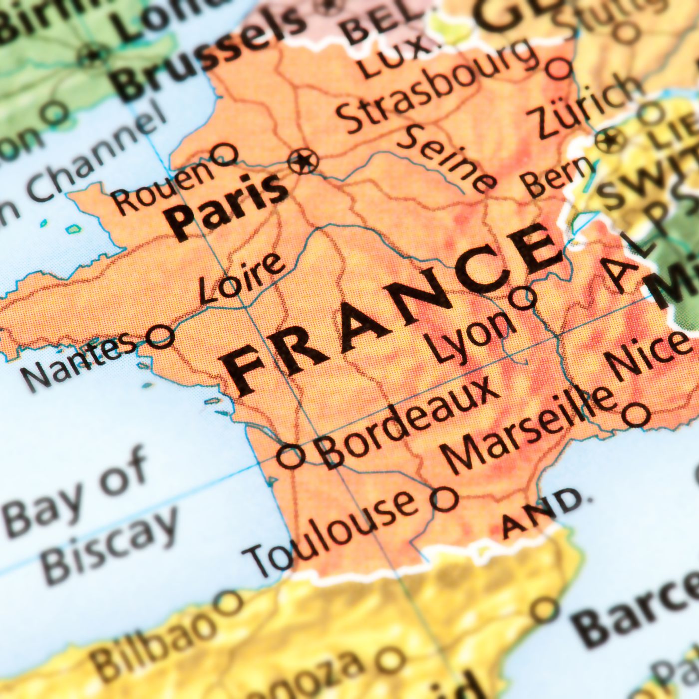 Map of France