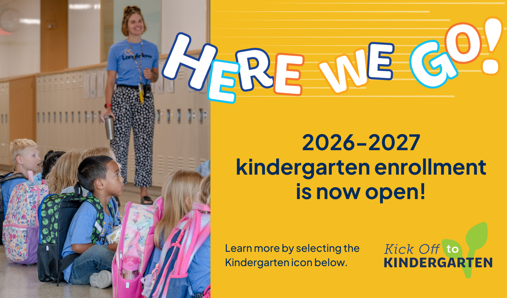 Kindergarten enrollment is now open
