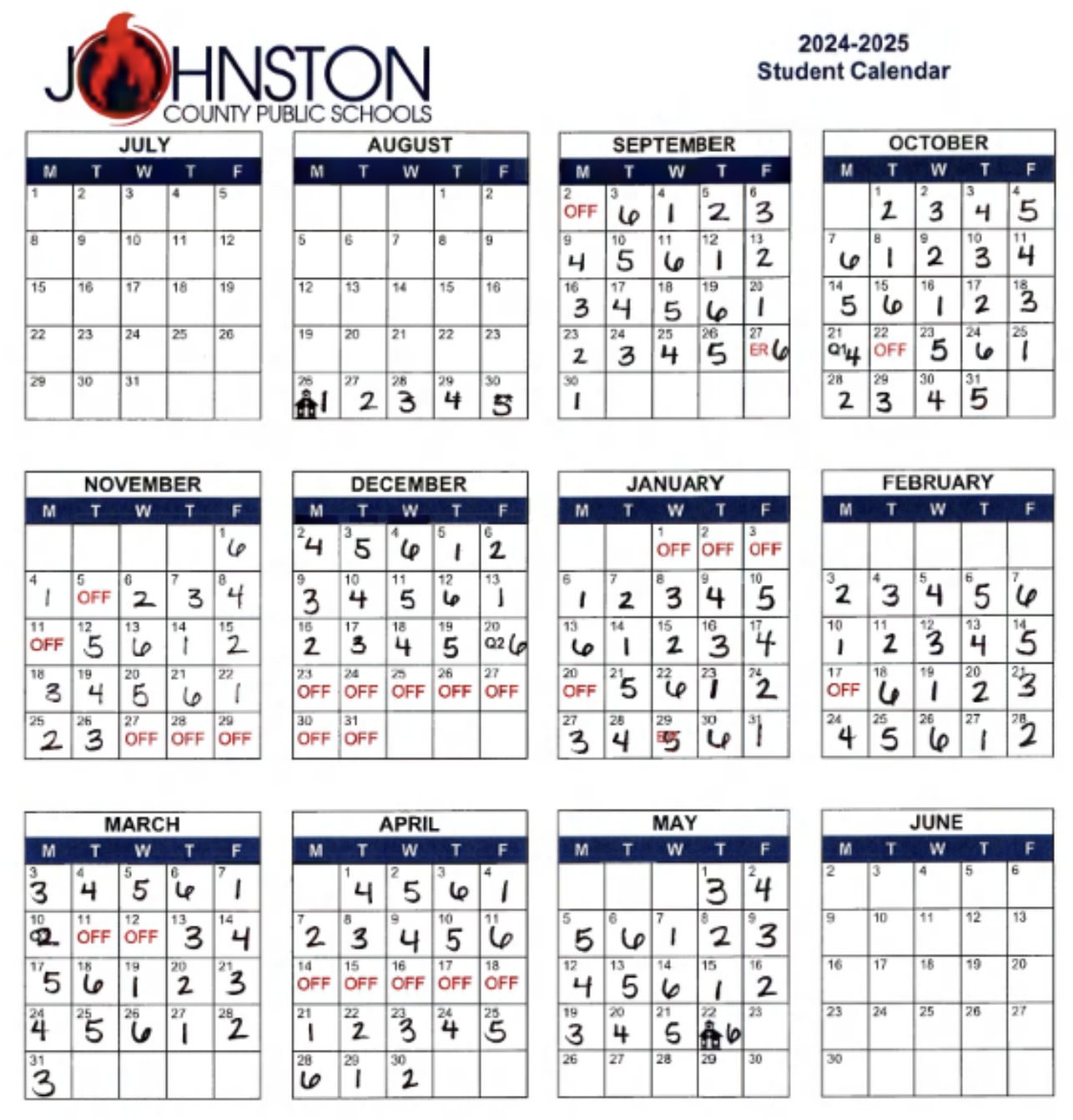 enhancement calendar